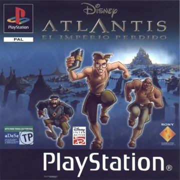 Disney Atlantis - El Imperio Perdido (ES) box cover front